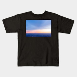 Amazing sky colors in abstract blur. Kids T-Shirt